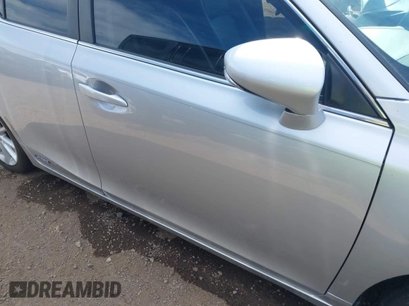 2012 Lexus CT CT 200h with VIN JTHKD5BH0C2054726, listed as a IAAI auction lot 42032885 with 112,429 mi miles and . Bid and sale history available at carsss.com. Image 6.