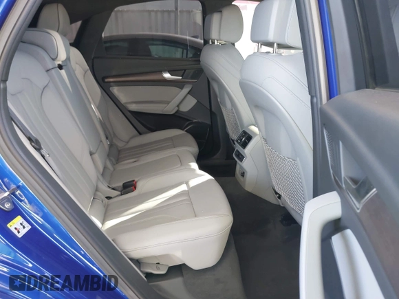 2022 Audi Q5 Sportback S line Premium Plus with VIN WA15AAFYXN2024513, listed as a IAAI auction lot 41307024 with 28,715 mi miles and . Bid and sale history available at DreamBid. Image 8.