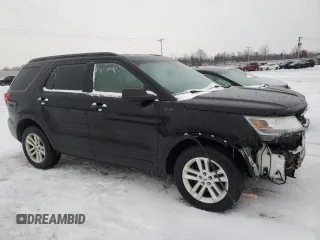 2017 Ford Explorer with VIN 1FM5K8B88HGB44542, listed as a Copart auction lot 43625775 with 134,918 mi miles and Salvage title. Bid and sale history available at DreamBid. Image 4.