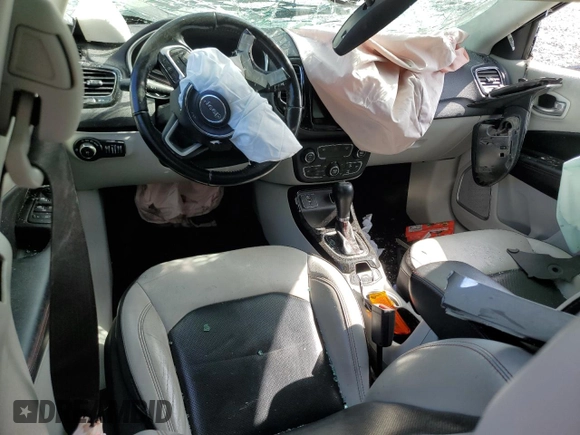 2020 Jeep Compass Limited with VIN 3C4NJCCB0LT154541, listed as a Copart auction lot 55399765 with 116,086 mi miles and Salvage title. Bid and sale history available at DreamBid. Image 8.