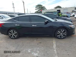 2018 Nissan Maxima SV with VIN 1N4AA6AP9JC383989, listed as a IAAI auction lot 41408474 with 195,135 mi miles and . Bid and sale history available at DreamBid. Image 13.