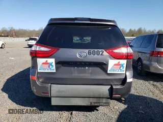 2019 Toyota Sienna L with VIN 5TDZZ3DC2KS989647, listed as a Copart auction lot 53489345 with 128,148 mi miles and Clean Title. Bid and sale history available at carsss.com. Image 6.