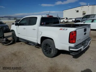 2018 Chevrolet Colorado 4WD Z71 with VIN 1GCPTDE18J1100261, listed as a Copart auction lot 51179945 with 21,580 mi miles and Salvage Title. Bid and sale history available at carsss.com. Image 2.