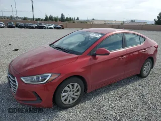 2017 Hyundai Elantra SE with VIN KMHD74LFXHU391646, listed as a Copart auction lot 56677245 with 58,735 mi miles and Salvage title. Bid and sale history available at DreamBid. Image 1.