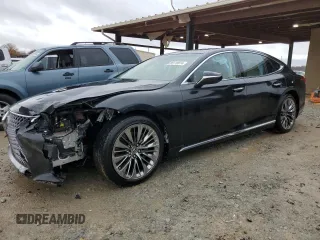 2020 Lexus LS with VIN JTHD51FF3L5012086, listed as a Copart auction lot 85118074 with 56,214 mi miles and Salvage Title. Bid and sale history available at carsss.com. Image 1.