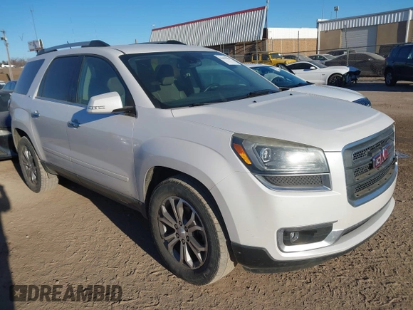 2016 GMC Acadia SLT with VIN 1GKKRSKD8GJ194134, listed as a IAAI auction lot 41680902 with 95,843 mi miles. Bid and sale history available at carsss.com. Image 1.