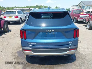 2025 Kia Sorento SX Prestige with VIN KNDRKDJG9S5296517, listed as a IAAI auction lot 42683892 with 17,116 mi miles and . Bid and sale history available at DreamBid. Image 16.