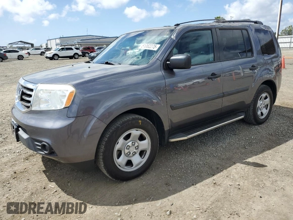 2015 Honda Pilot LX with VIN 5FNYF3H20FB030764, listed as a Copart auction lot 51082275 with 95,797 mi miles and Salvage Title. Bid and sale history available at carsss.com. Image 1.