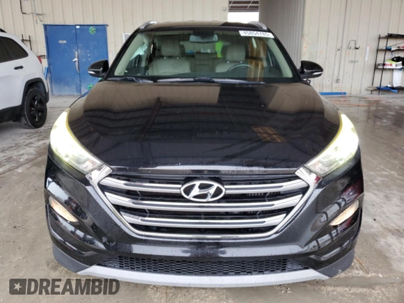 2017 Hyundai Tucson Sport with VIN KM8J33A29HU483713, listed as a Copart auction lot 45854785 with 55,968 mi miles and Salvage title. Bid and sale history available at DreamBid. Image 5.