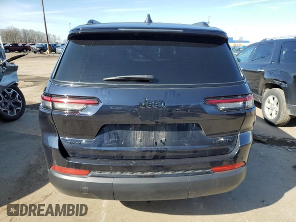 2024 Jeep Grand Cherokee Limited z VIN 1C4RJKBG9R8596962, wystawiony jako Copart lot #51302545 z przebiegiem 5 929 mil mil oraz Czysty tytuł • Clean title. Historia ofert i sprzedaży dostępna na DreamBid. Obrazek 6.
