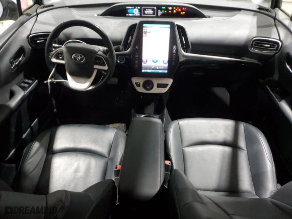 2018 Toyota Prius Prime Plus with VIN JTDKARFP7J3100417, listed as a Copart auction lot 47987185 with 75,867 mi miles and Salvage Title. Bid and sale history available at carsss.com. Image 8.