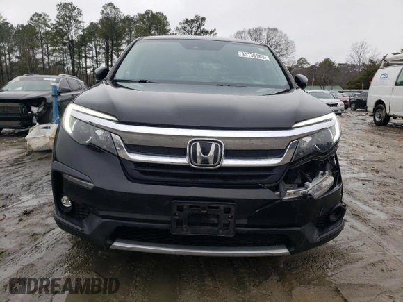 2022 Honda Pilot EX-L with VIN 5FNYF6H55NB009340, listed as a Copart auction lot 45136985 with 69,980 mi miles and Salvage Title. Bid and sale history available at carsss.com. Image 5.