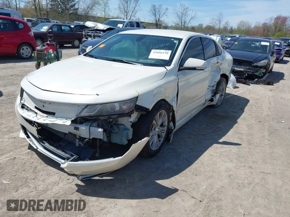 2014 Chevrolet Impala LT with VIN 2G1115SL4E9222651, listed as a IAAI auction lot 42066230 with 190,679 mi miles and . Bid and sale history available at DreamBid. Image 2.