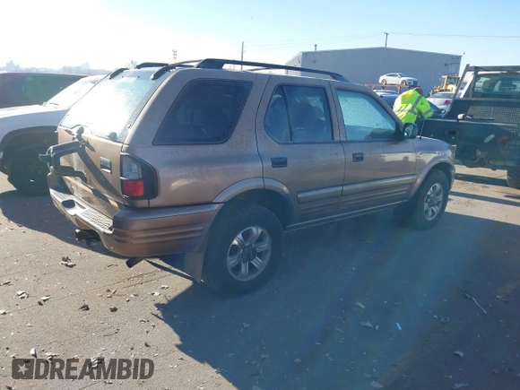 2000 Isuzu Rodeo with VIN 4S2DM58W6Y4335025, listed as a IAAI auction lot 41460869 with 247,342 mi miles. Bid and sale history available at carsss.com. Image 4.