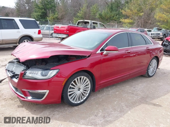 2017 Lincoln MKZ Reserve z VIN 3LN6L5E97HR638047, wystawiony jako IAAI lot #41911214 z przebiegiem 135 491 mil mil oraz . Historia ofert i sprzedaży dostępna na DreamBid. Obrazek 17.