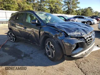 2022 Hyundai Tucson SEL with VIN 5NMJFCAE0NH146940, listed as a Copart auction lot 81593084 with 17,790 mi miles and Non Repairable. Bid and sale history available at carsss.com. Image 4.