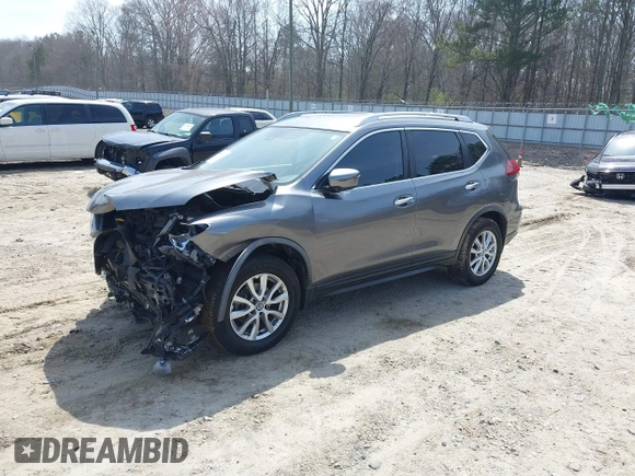 2020 Nissan Rogue SV with VIN JN8AT2MT8LW016660, listed as a IAAI auction lot 41805103 with 121,669 mi miles. Bid and sale history available at carsss.com. Image 17.