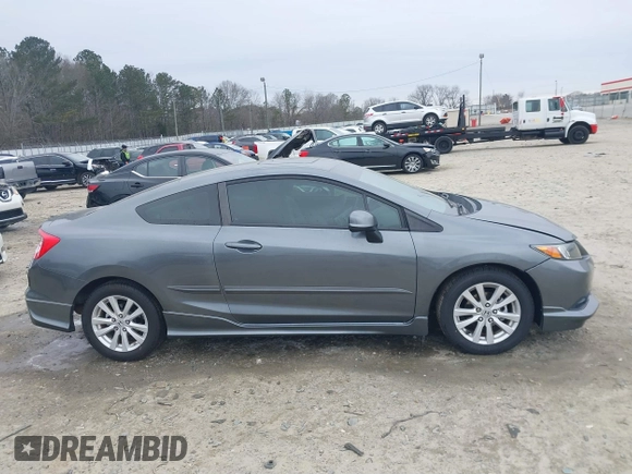 2012 Honda Civic Cpe EX-L with VIN 2HGFG3B02CH503860, listed as a IAAI auction lot 41384472 with 170,472 mi miles. Bid and sale history available at carsss.com. Image 13.