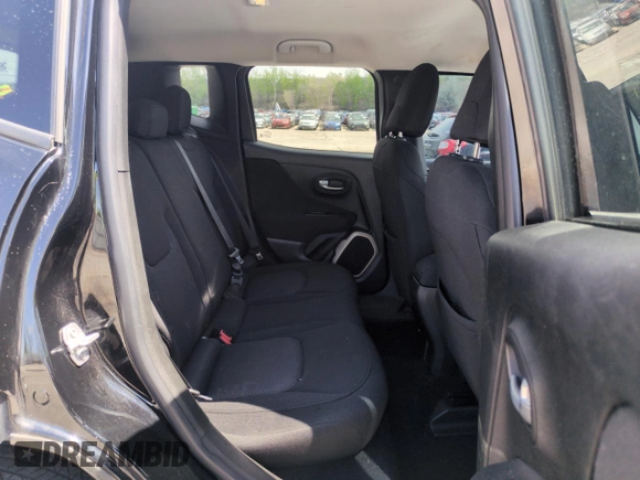 2017 Jeep Renegade Latitude z VIN ZACCJBBB4HPF38906, wystawiony jako Copart lot #56379205 z przebiegiem 65 908 mil mil oraz Szkoda całkowita • Salvage title. Historia ofert i sprzedaży dostępna na DreamBid. Obrazek 11.