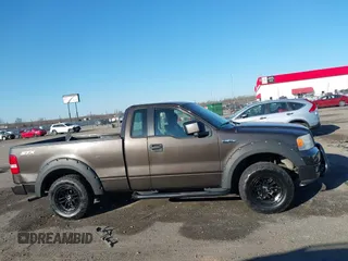 2005 Ford F-150 XL with VIN 1FTRF12245KC49536, listed as a IAAI auction lot 41666376 with 182,361 mi miles. Bid and sale history available at carsss.com. Image 13.