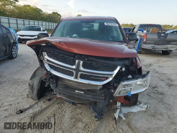 2014 Dodge Journey SE with VIN 3C4PDCAB1ET203414, listed as a Copart auction lot 46216735 with 203,930 mi miles and Salvage Title. Bid and sale history available at carsss.com. Image 5.