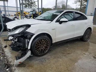 2022 Porsche Cayenne E-Hybrid Hybrid with VIN WP1BE2AY2NDA51427, listed as a Copart auction lot 48026615 with 70,597 mi miles and Salvage title. Bid and sale history available at DreamBid. Image 1.