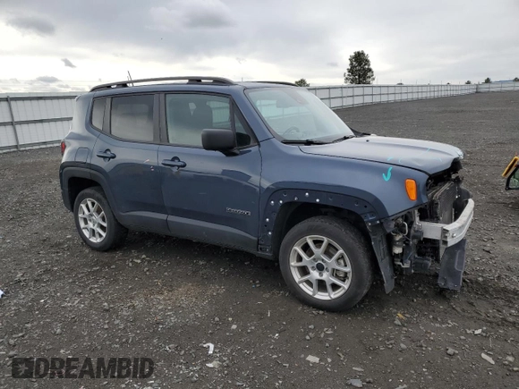 2023 Jeep Renegade Latitude z VIN ZACNJDB13PPP31264, wystawiony jako Copart lot #57612585 z przebiegiem 33 030 mil mil oraz Szkoda całkowita • Salvage title. Historia ofert i sprzedaży dostępna na DreamBid. Obrazek 4.