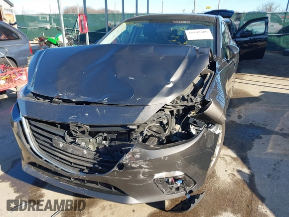 2016 Mazda 3 i Sport with VIN 3MZBM1K75GM318584, listed as a IAAI auction lot 41595480 with 220,023 mi miles and . Bid and sale history available at DreamBid. Image 6.
