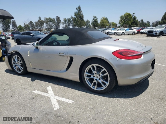 2013 Porsche Boxster with VIN WP0CA2A86DS113911, listed as a Copart auction lot 58456454 with 101,149 mi miles and Salvage Title. Bid and sale history available at carsss.com. Image 2.