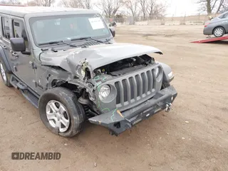 2022 Jeep Wrangler Unlimited Willys Sport with VIN 1C4HJXDM7NW151427, listed as a IAAI auction lot 41714749 with 39,130 mi miles and . Bid and sale history available at DreamBid. Image 6.