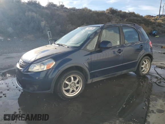 2008 Suzuki SX4 with VIN JS2YB413285103177, listed as a Copart auction lot 79961794 with 145,116 mi miles and Salvage Title. Bid and sale history available at carsss.com. Image 1.