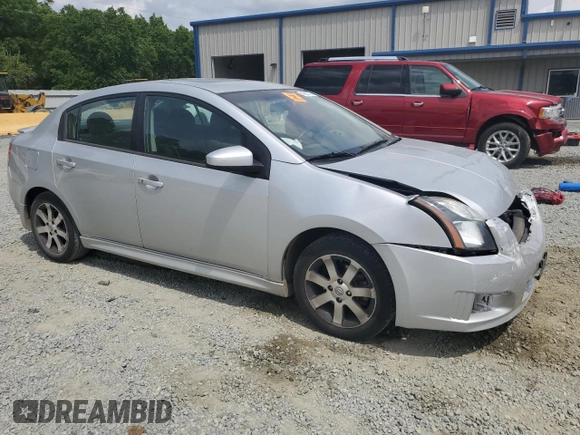 2012 Nissan Sentra SR с VIN 3N1AB6AP3CL696375, выставлен на аукционе Copart как лот 54822775 с пробегом 175 946 миль миль и Списание • Salvage title. История ставок и продаж доступна на DreamBid. Изображение 4.