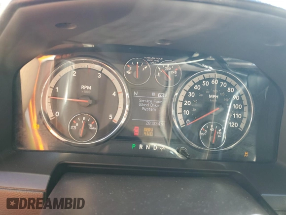 2012 Ram 2500 Laramie with VIN 3C6UD5FL2CG260878, listed as a Copart auction lot 86320654 with 281,334 mi miles and Salvage Title. Bid and sale history available at carsss.com. Image 9.