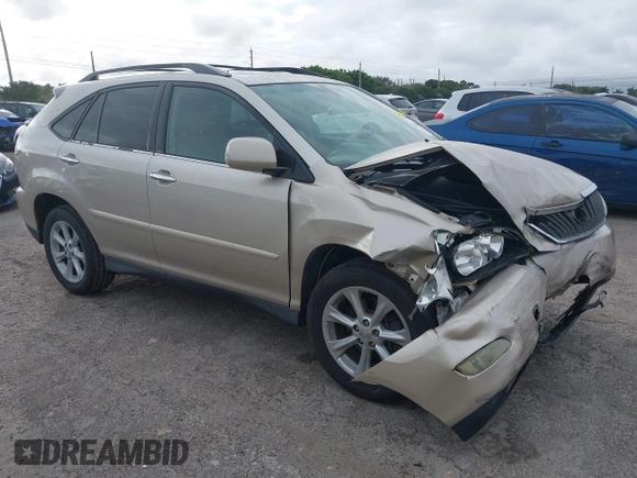 2008 Lexus RX 350 with VIN 2T2GK31U58C047999, listed as a IAAI auction lot 41630660 with 166,360 mi miles and . Bid and sale history available at DreamBid. Image 1.