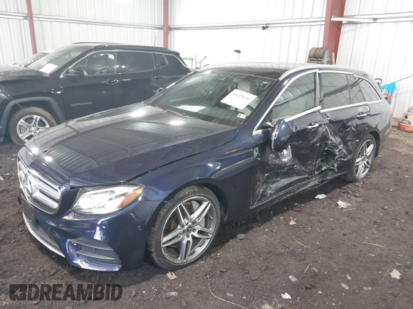 2019 Mercedes-Benz E 450 with VIN WDDZH6JB2KA609306, listed as a IAAI auction lot 41619816 with 55,593 mi miles and . Bid and sale history available at DreamBid. Image 2.