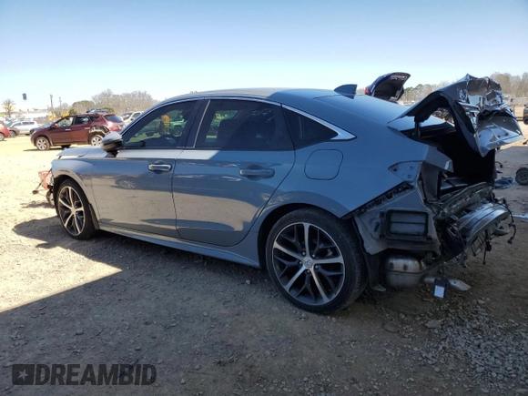 2022 Honda Civic Sedan Touring with VIN 2HGFE1F99NH306707, listed as a Copart auction lot 47847885 with 50,259 mi miles and Salvage Title. Bid and sale history available at carsss.com. Image 2.