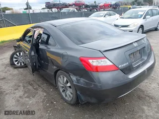 2011 Honda Civic Cpe EX-L with VIN 2HGFG1B96BH511543, listed as a IAAI auction lot 41484464 with 207,632 mi miles. Bid and sale history available at carsss.com. Image 3.