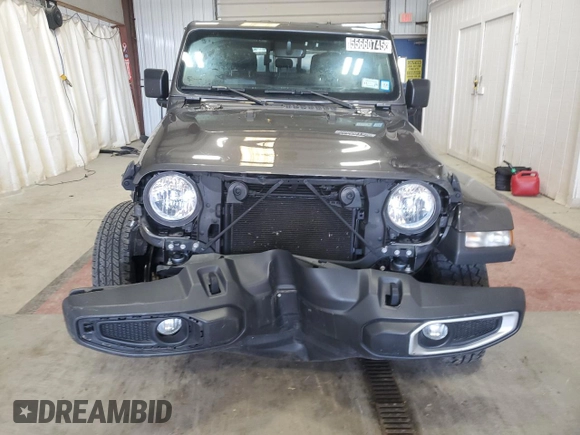 2020 Jeep Gladiator Overland with VIN 1C6HJTFG0LL217127, listed as a Copart auction lot 55660745 with 43,528 mi miles and Clean title. Bid and sale history available at DreamBid. Image 5.