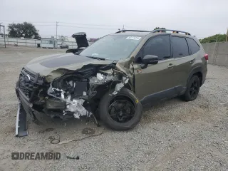 2022 Subaru Forester Wilderness with VIN JF2SKAMC5NH444885, listed as a Copart auction lot 60171315 with 56,990 mi miles and Salvage title. Bid and sale history available at DreamBid. Image 1.