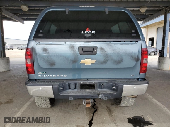2011 Chevrolet Silverado 1500 LT with VIN 3GCPKSE3XBG378106, listed as a Copart auction lot 54523865 with 135,895 mi miles and Salvage Title. Bid and sale history available at DreamBid. Image 6.