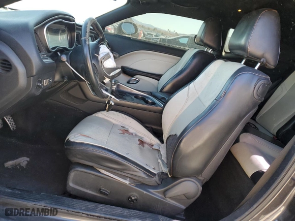 2015 Dodge Challenger SXT Plus with VIN 2C3CDZBG3FH705965, listed as a Copart auction lot 46368005 with 107,517 mi miles and Non Repairable. Bid and sale history available at carsss.com. Image 7.