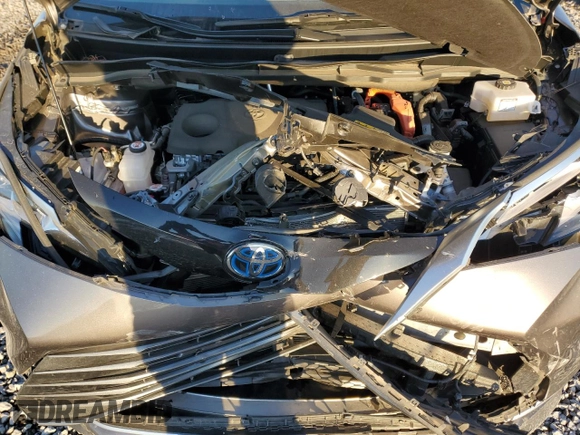 2023 Toyota Sienna Platinum with VIN 5TDESKFC7PS090512, listed as a Copart auction lot 85953464 with 24,825 mi miles and Salvage Title. Bid and sale history available at DreamBid. Image 12.