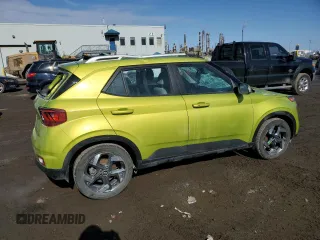 2020 Hyundai Venue SEL with VIN KMHRC8A36LU040579, listed as a Copart auction lot 48505295 with 45,249 mi miles and Salvage Title. Bid and sale history available at DreamBid. Image 3.