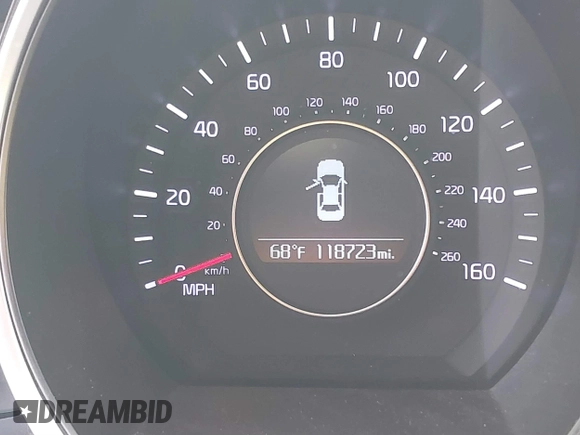 2015 Kia Optima LX with VIN 5XXGM4A74FG430790, listed as a IAAI auction lot 41224183 with 118,793 mi miles. Bid and sale history available at carsss.com. Image 15.