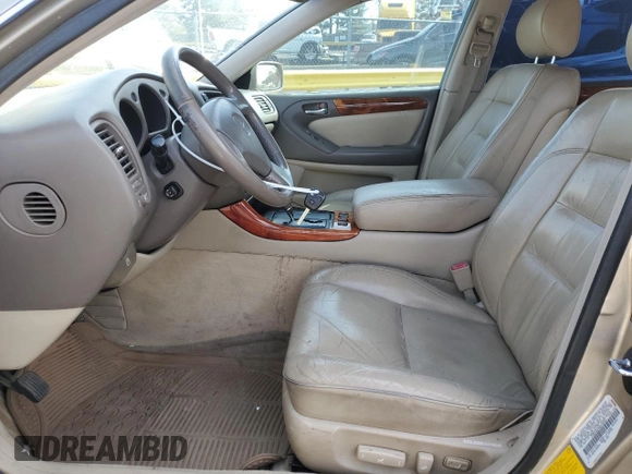 1998 Lexus GS 300 z VIN JT8BD68S5W0025859, wystawiony jako Copart lot #50173215 z przebiegiem Nie podano mil oraz Szkoda całkowita • Salvage title. Historia ofert i sprzedaży dostępna na DreamBid. Obrazek 7.