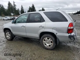 2001 Acura MDX with VIN 2HNYD18201H543262, listed as a Copart auction lot 50464125 with 184,922 mi miles and Salvage Title. Bid and sale history available at carsss.com. Image 2.