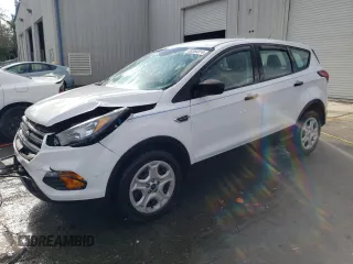 2019 Ford Escape S with VIN 1FMCU0F73KUB48110, listed as a Copart auction lot 85364814 with 48,600 mi miles and Salvage title. Bid and sale history available at DreamBid. Image 1.