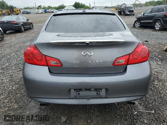 2012 Infiniti G25 x z VIN JN1DV6AR5CM862018, wystawiony jako Copart lot #57133395 z przebiegiem 129 829 mil mil oraz Szkoda całkowita • Salvage title. Historia ofert i sprzedaży dostępna na DreamBid. Obrazek 6.