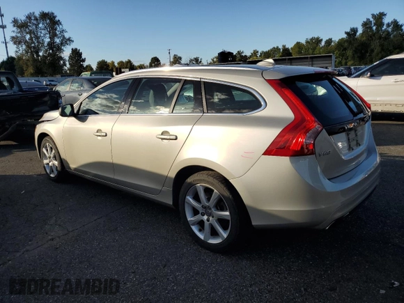 2017 Volvo V60 Premier with VIN YV140MEK6H1336531, listed as a Copart auction lot 74840174 with 86,663 mi miles and Salvage Title. Bid and sale history available at carsss.com. Image 2.