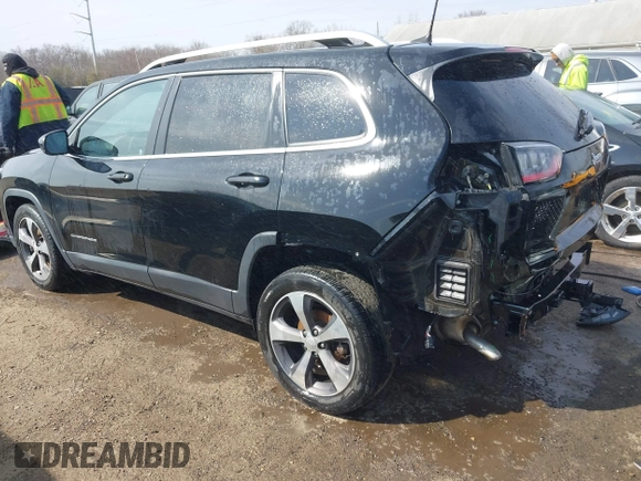 2019 Jeep Cherokee Limited с VIN 1C4PJLDBXKD433958, выставлен на аукционе IAAI как лот 41718399 с пробегом 135 977 миль миль и . История ставок и продаж доступна на DreamBid. Изображение 3.